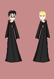 Harry Potter and Draco Malfoy