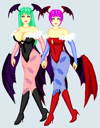 Morrigan and Lilith