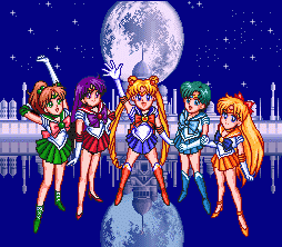 The Nine MINI Inner and Outer Senshi