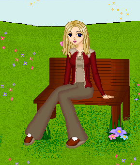 Girl in the park (Finished and improved)