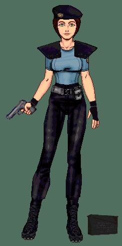 Game Girls: T.E.S.S. as Jill Valentine