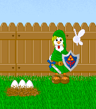 Peeps the Zelda Cucco