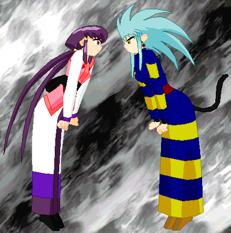 Ryoko vs. Ayeka